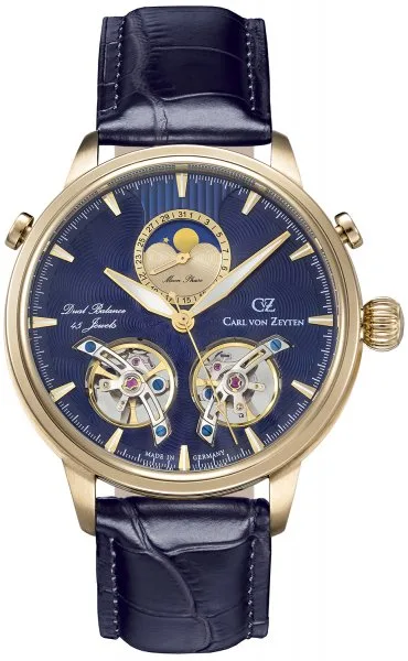 Zegarek męski Carl von Zeyten Durbach Twin Balance Automatic