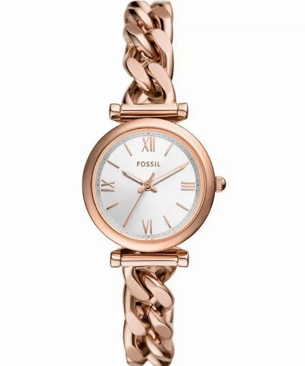 Fossil CARLIE Rose Gold Stainless Steel 28mm ES5330