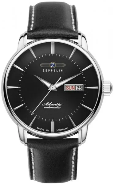 ZEPPELIN 8466-2 - Atlantic Automatic - Męski - Zegarek na pasku skórzanym