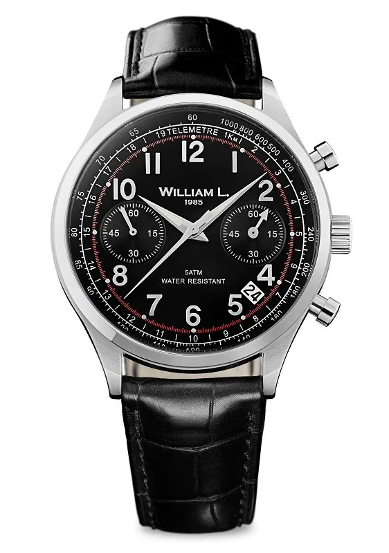 Zegarek męski William L. 1985 Vintage Chronograph WLAC01NRCN
