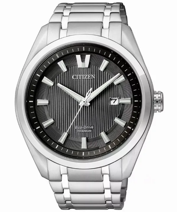 Zegarek Męski Citizen Eco-Drive Titanium AW1240-57E Tytanowy + Grawer Gratis