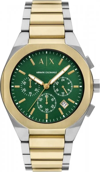 Armani Exchange Bicolor Stainless Steel 42mm AX4184