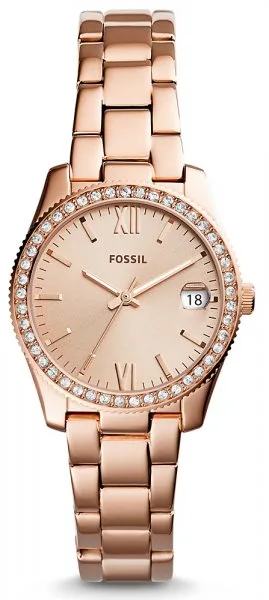 Fossil Scarlette Mini Rose Gold Stainless Steel 32mm ES4318