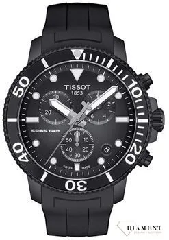 Zegarek męski Tissot 'Czarny Seastar'