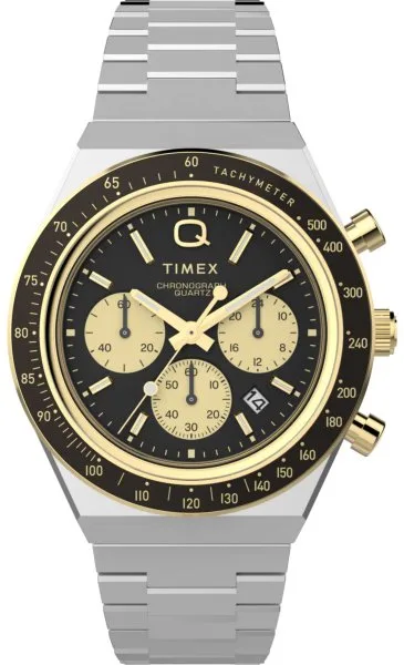 Timex Q Timex Chronograph 40mm Stainless Steel Bracelet TW2W64200