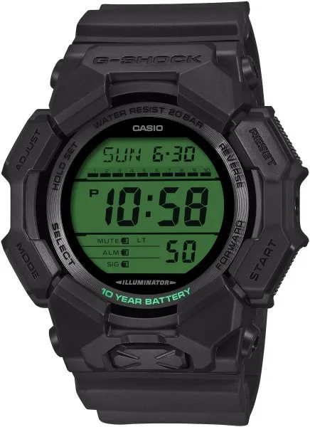 Casio G-Shock Carbon Core Guard Black and Electro Green