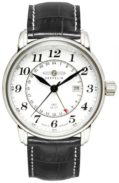 Zegarek Zeppelin, 7642-1, Męski, LZ127 Graf Zeppelin GMT