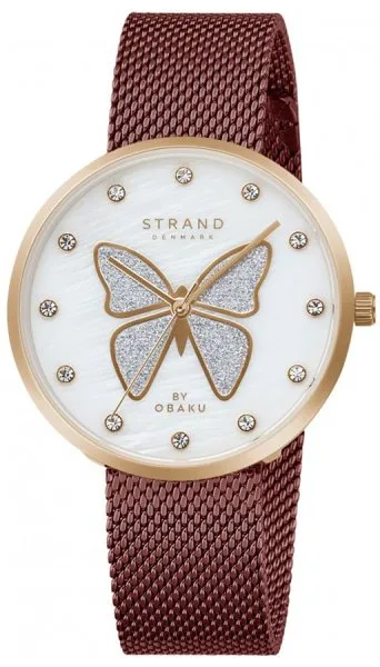 Zegarek damski Strand by Obaku Butterfly