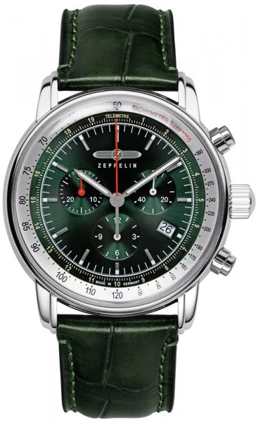 Zegarek Zeppelin, 8888-4, Męski, LZ 14 Marine Quartz Chronograph