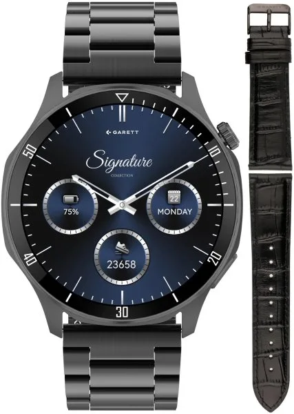 Garett Smartwatch Garett Signature Prime Czarny Solid 5904238485149