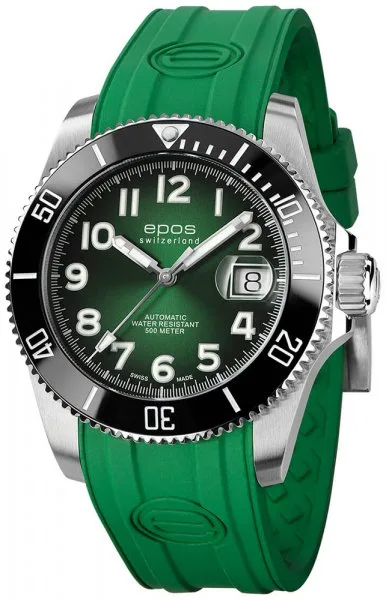 Epos Sportive 3504 Diver Titanium 3504.131.80.33.53